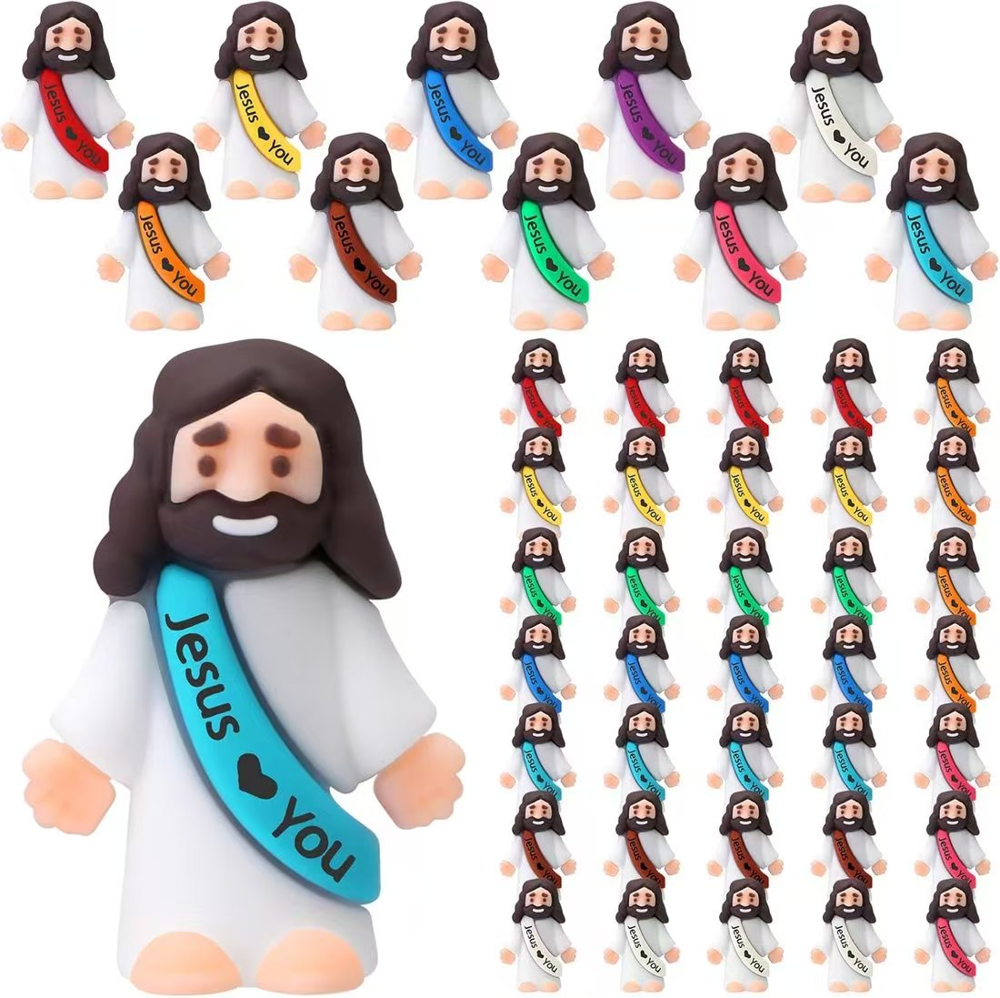 Easter Pre-Sale SAVE 49%đ„Original Design Mini Jesus Figures Jesus Loves You