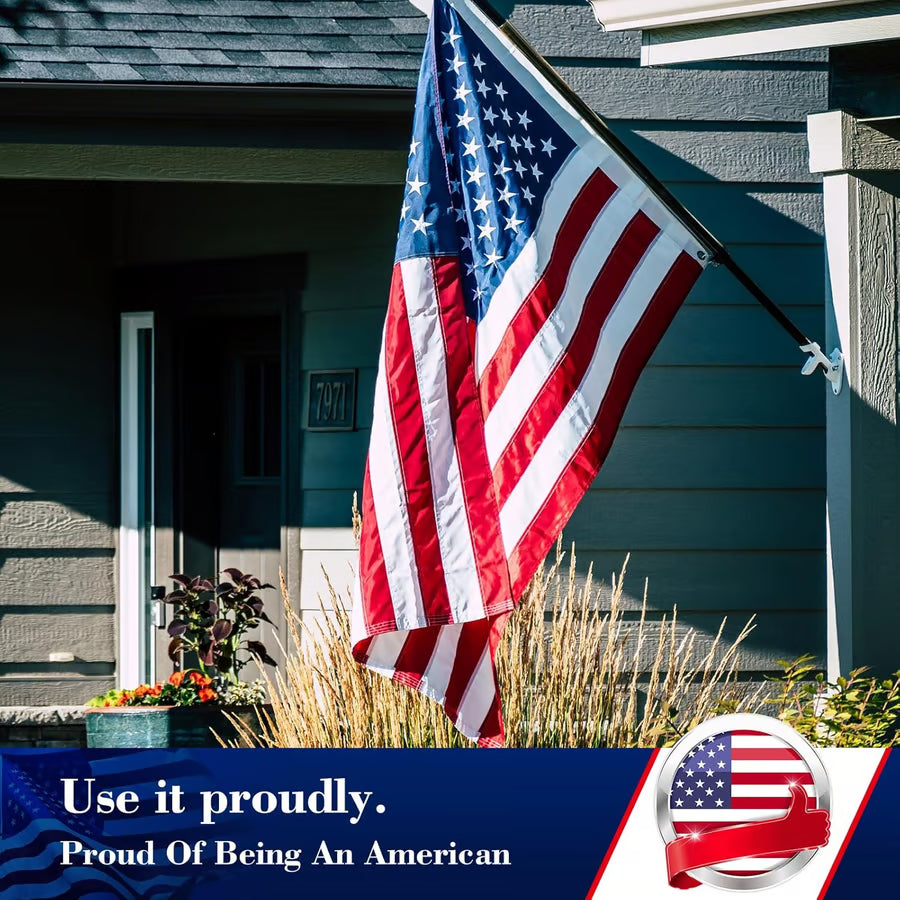 🔥Last Day 49% OFF✨Handmade Embroidered American Flag