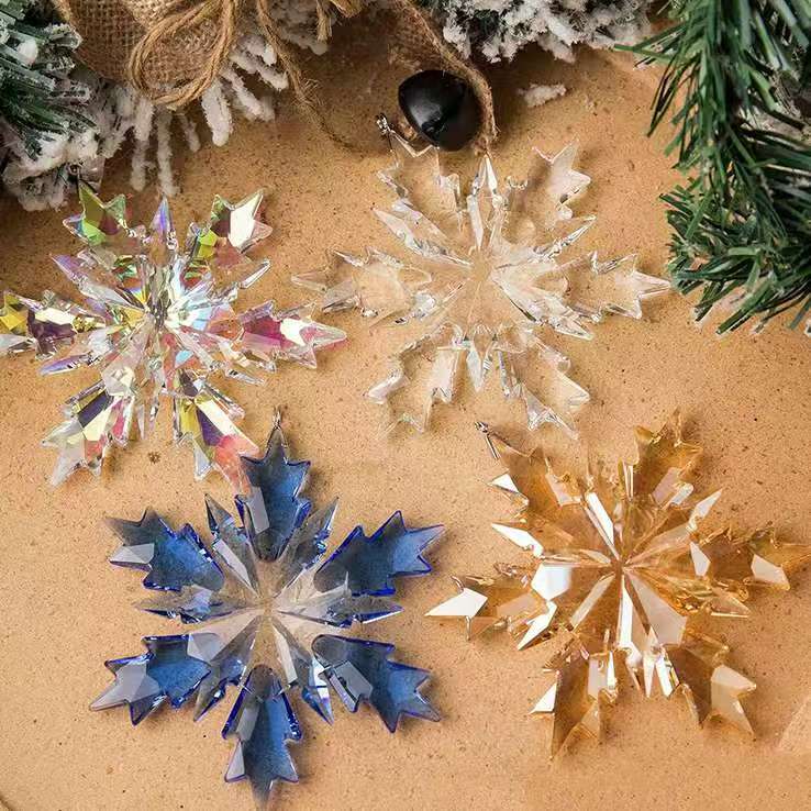 💖Perfect Easter Day Gift❄️Crystal Snowflake Suncatcher