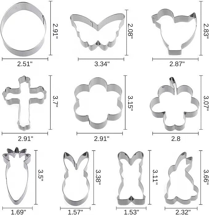 🔥Early Easter Sale-Save 49% OFF - Easter Cookie Cutter Set🍪