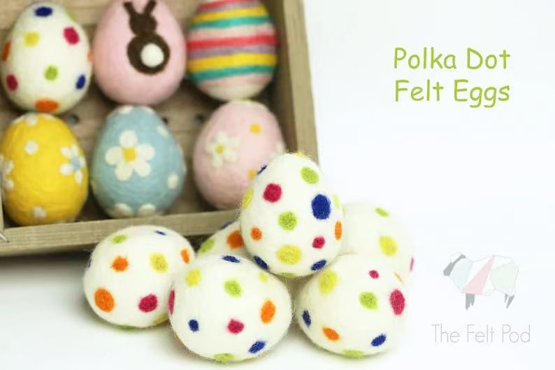 🔥Easter Day Hot Sale 49% OFF-🐰🐣Wool Felt Easter Eggs