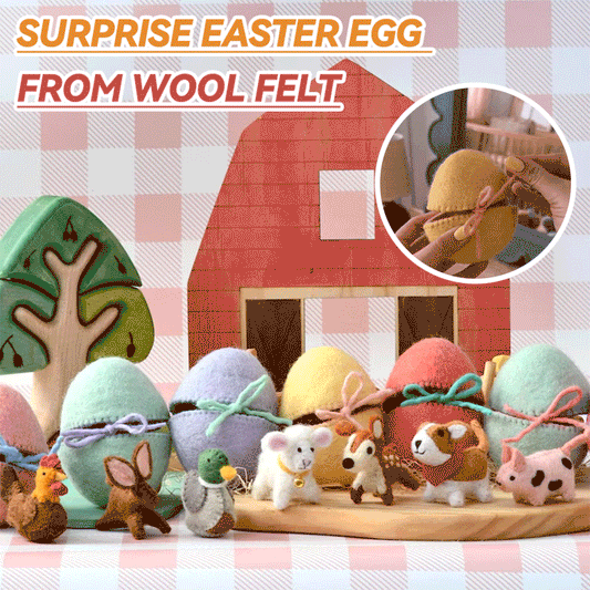 🐣Surprise Easter Egg from Wool Felt