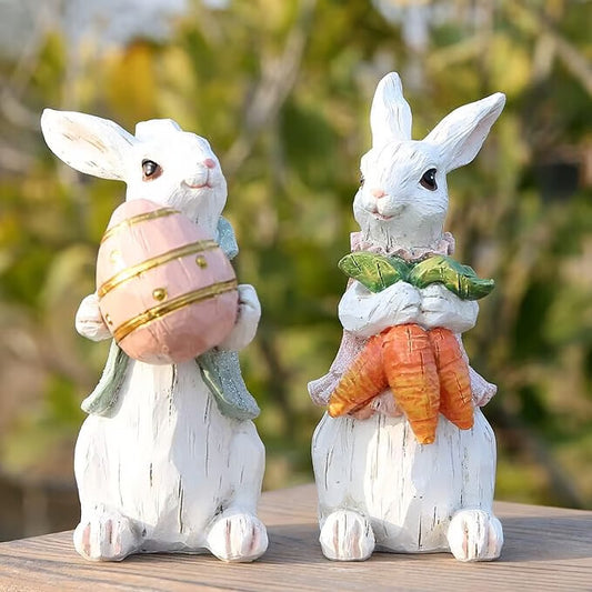 🐰Easter Bunny Decorations Spring Home Decor Bunny Figurines🐇