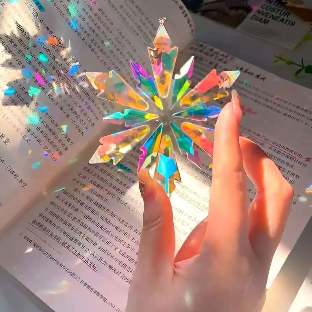 💖Perfect Easter Day Gift❄️Crystal Snowflake Suncatcher