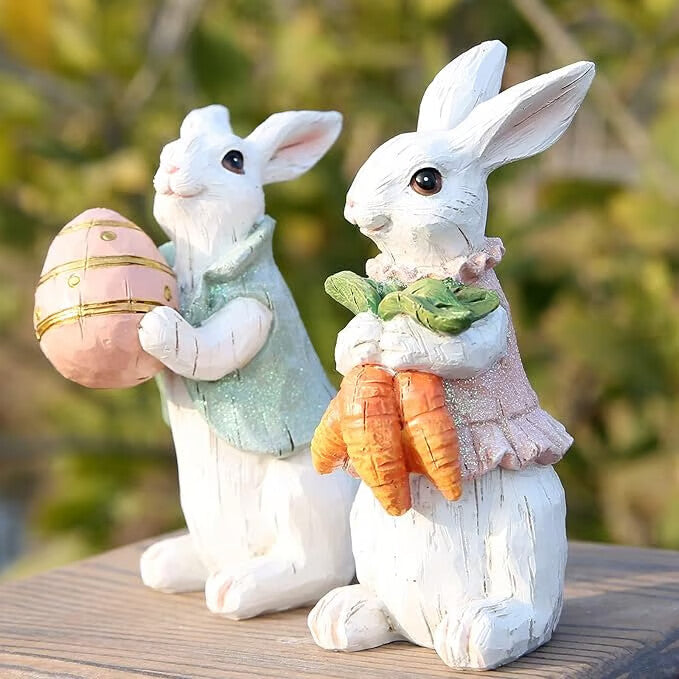 🐰Easter Bunny Decorations Spring Home Decor Bunny Figurines🐇