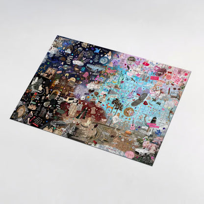 ⚡LAST DAY 49% OFF🎤Taylor Inspired Lyrics Puzzle🎶