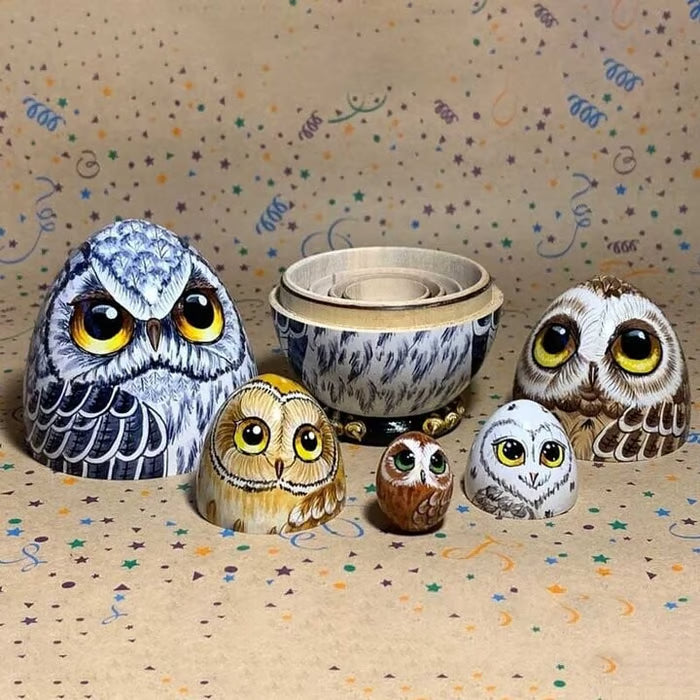 🎁 FINAL SALE-45% OFF🎁New Owl Nesting Egg/Easter Gift