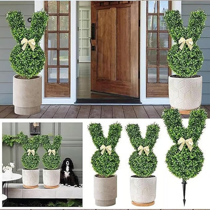 🐰Early Easter Sale-Save 49% OFF - Easter Plant Rabbit Shaped Topiary Trees