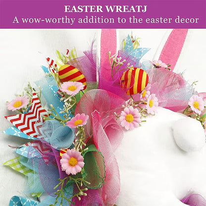 🐰Early Easter Sale-Save 50% OFF - Easter Bunny Wreath Decoration - BUY 2 GET 10% OFF