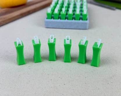 Uppercase and Lowercase Alphabet Clay Stamp Sets