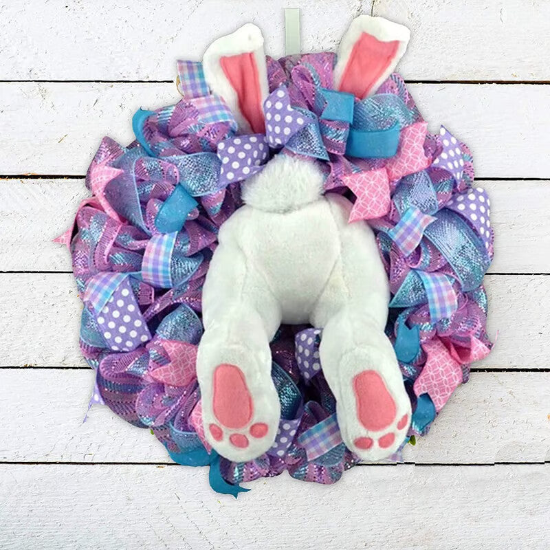 🐰Early Easter Sale-Save 50% OFF - Easter Bunny Wreath Decoration - BUY 2 GET 10% OFF